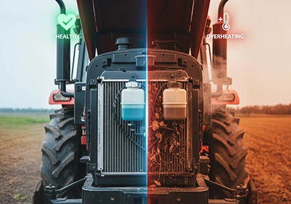 Tips for preventing tractor radiator overheating