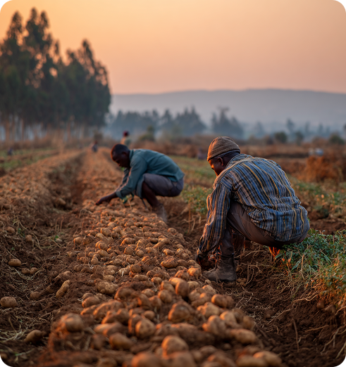 Traditional paddy farming