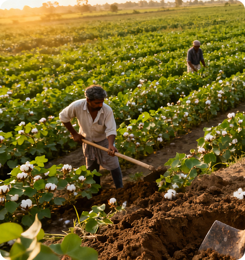 Traditional paddy farming