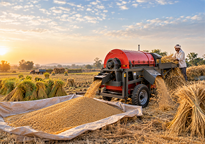 How to Choose a Threshing Machine for Paddy and Wheat Farming-mobile