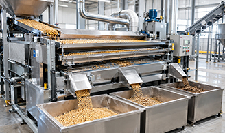 Soybean grading machine