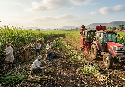 Sugarcane Cutting Machines vs Traditional Harvesting: Efficiency & Cost-mobile